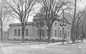 Albion MI U. S. Post Office RPPC Postcard