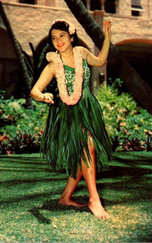 Hawaii Honolulu Graceful Island Dancer
