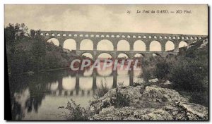 Old Postcard The Pont Du Gard