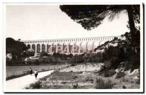 Old Postcard Aix En Provence Aqueduct Bridge Roquefavour