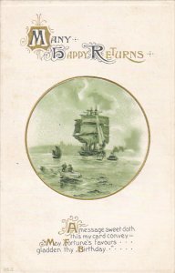Ships In Harbor Many Happy Returns