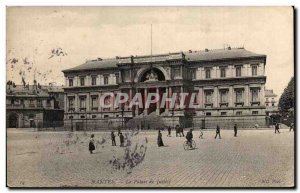 Old Postcard Nantes Courthouse