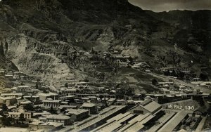 bolivia, LA PAZ, Partial View (1910s) RPPC Postcard (1)