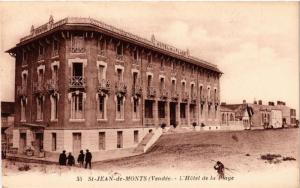 CPA St-JEAN-de-MONTS L'Hotel de la Plage (393939)