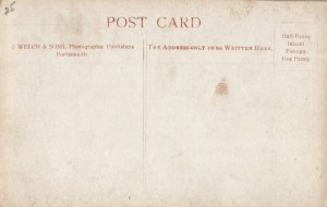 RPPC Photo WWI British Royal Navy HMS Eclipse Battlecruiser - 2