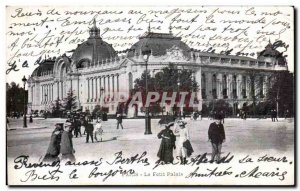 Old Postcard Paris Little Palace