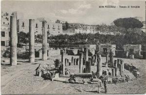Italy Pozzuoli Tempio di Serapide Vintage Postcard 01.25