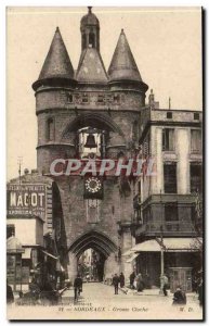 Bordeaux - Great Bell - Old Postcard