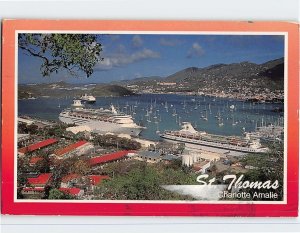 Postcard Charlotte Amalie, U.S. Virgin Islands