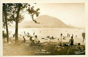 Canada, British Columbia, Penticton, RPPC, Beach