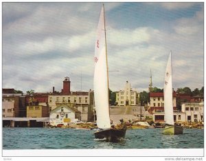 Sailing, Kempenfelt Bay in Barrie, Ontario, Canada, 50-70