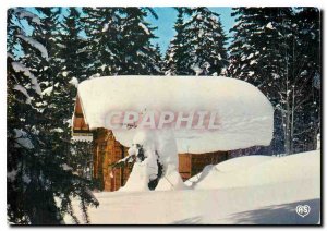 Modern Postcard The Picturesque Franche Comté Les Rousses The chalet under t...