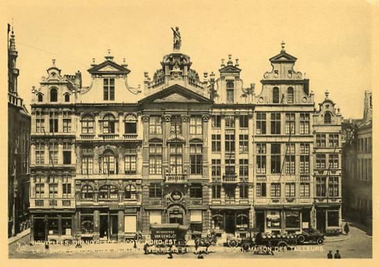 Belgium - Brussels, Great Spot, N. E. Coast. The Pignon. House of Pientres, G...