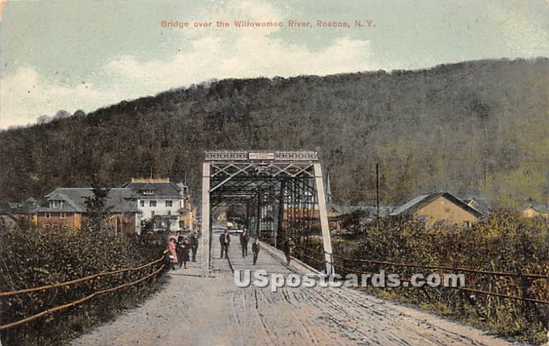 Bridge Over the Willowemoc River - Roscoe, New York