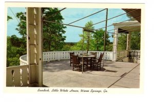 Sundeck, Little White House, Warm Springs, Georgia