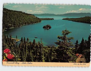 Postcard Emerald Bay, Lake Tahoe, California