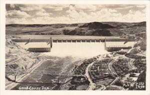 Grand Coulee Dam Washington 1947 Real Photo