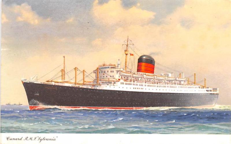 Cunard RMS Sylvania Ship 1962 