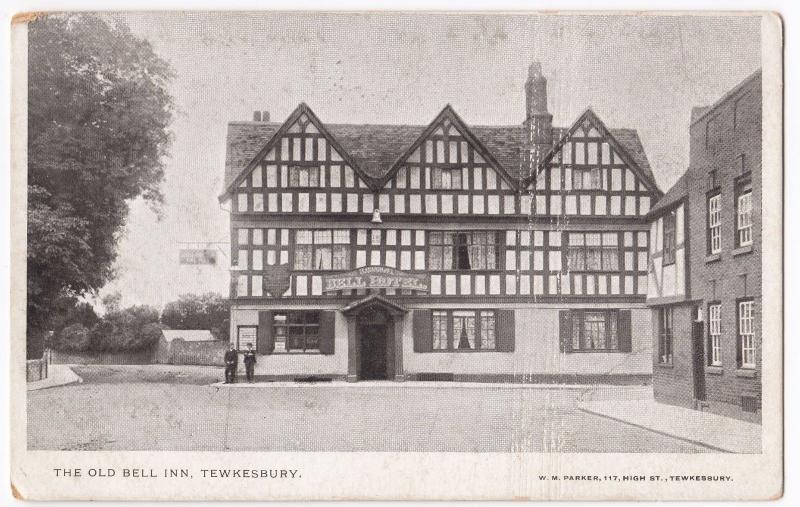 Gloucestershire; The Old Bell Inn, Tewkesbury PPC, Unposted By W M Parker