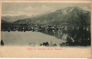 CPA AK Tegernsee mit der Ringspitz GERMANY (1213840)