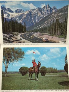 Vintage British Columbia Canada's Evergreen Playground Postcard Folder Book 12