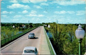 Canada Ontario Hawkesbury Interprovincial Bridge 1956