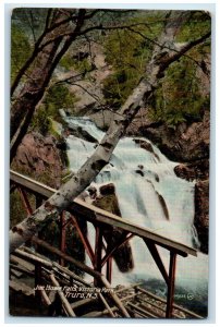 c1910 Joe Howe Falls Victoria Park Truro Nova Scotia Canada Postcard