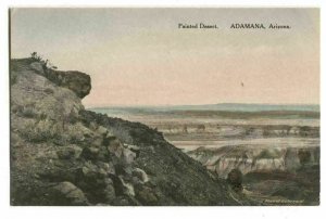 Postcard Painted Desert Adamana Arizona AZ