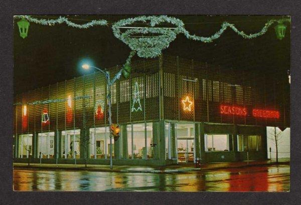 KS First Federal Bank Xmas Lights COFFEYVILLE KANSAS PC