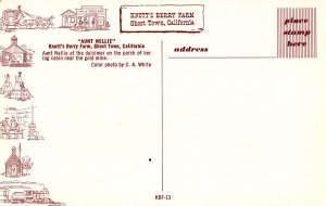 CA - Knott's Berry Farm, Ghost Town. Aunt Nellie Playing the Dulcimer