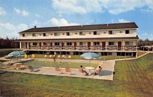 Fredericton New Brunswick Canada 1973 Postcard Wandlyn Motor Inn