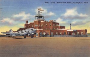 Wold-Chamberlain Field Minneapolis, MN, USA Airport 1945 