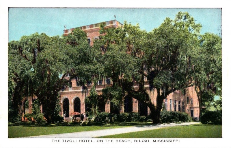 Mississippi Biloxi The Tivoli Hotel On The Beach