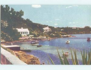 Pre-1980 BLUE HOLE HARBOR Hamilton Bermuda F5663