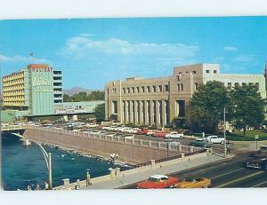 Unused Pre-1980 HOLIDAY CASINO & OLD CARS AT POST OFFICE Reno Nevada NV d8588