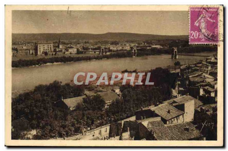 Old Postcard Tarascon B of A general view