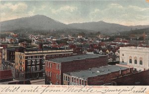 J34/ Anniston Alabama Postcard c1910 Birdseye from Court House Store  282