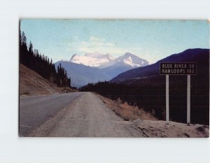 Postcard Albreda Glacier Canada
