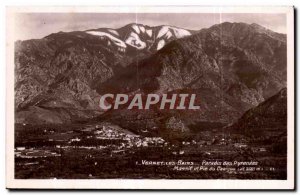 Old Postcard Vernet les Bains Paradise Pyrenees and Massif Canigou