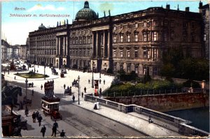 Germany Berlin Schlossplatz Kurfürstenbrücke Vintage Postcard C016