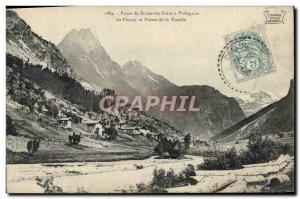 Old Postcard Route From Brides Les Bains and Le Planay Pralognan edge of Vuzelle