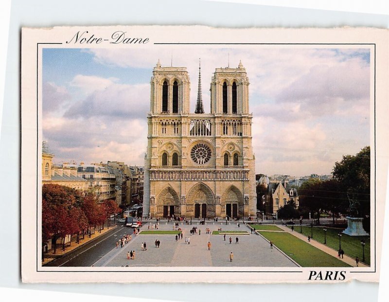 Postcard Cathédrale Notre-Dame de Paris France