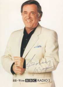 Terry Wogan Official BBC Radio 2 Rare Hand Signed Photo