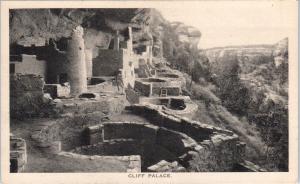 MESA VERDE NATIONAL PARK, CO Colorado CLIFF PALACE  c1920s  Postcard