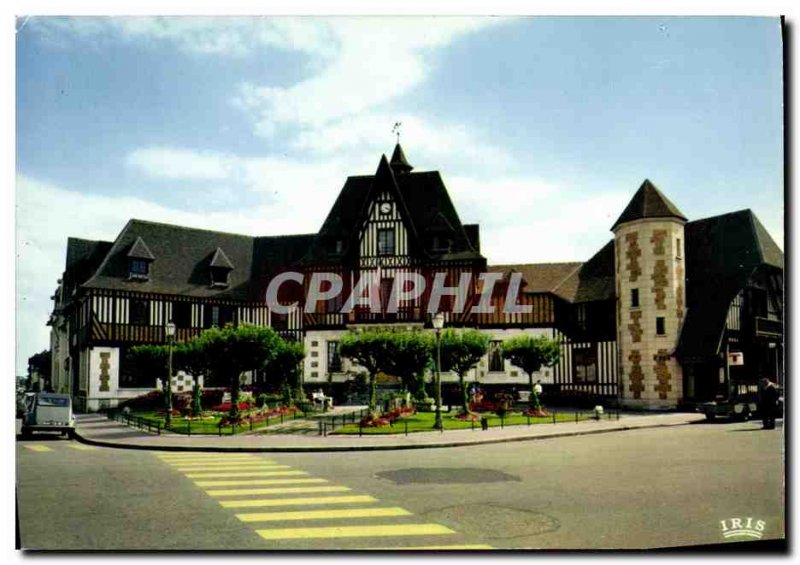 Modern Postcard Deauville Beach Fieurie The City Hotel