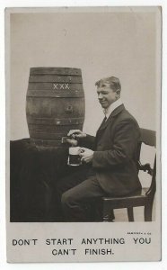 RPPC, DON'T START ANYTHING YOU CAN'T FINISH, 1908