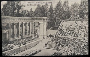 Vintage Postcard 1907-1915 Greek Theatre University of California, Berkeley (CA)