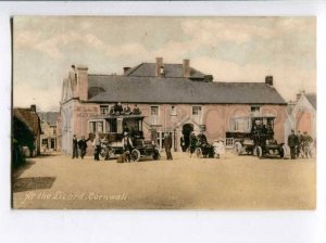 401219 UK Cornwall Lizard Hills Hotel CARS Vintage postcard