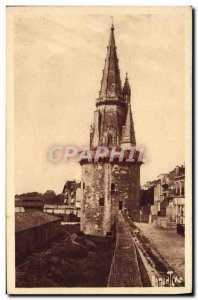 Old Postcard La Rochelle Lantern Tower