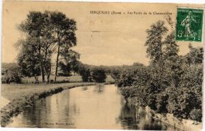 CPA SERQUIGNY - Les Bords de la Charentoine (182670)